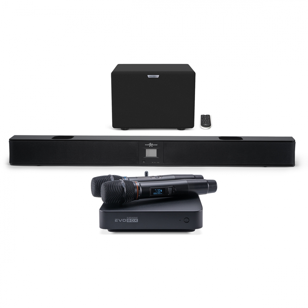 караоке-комплект EVOBOX Plus + EvoSound Bar (саундбар с караоке) в Вологде