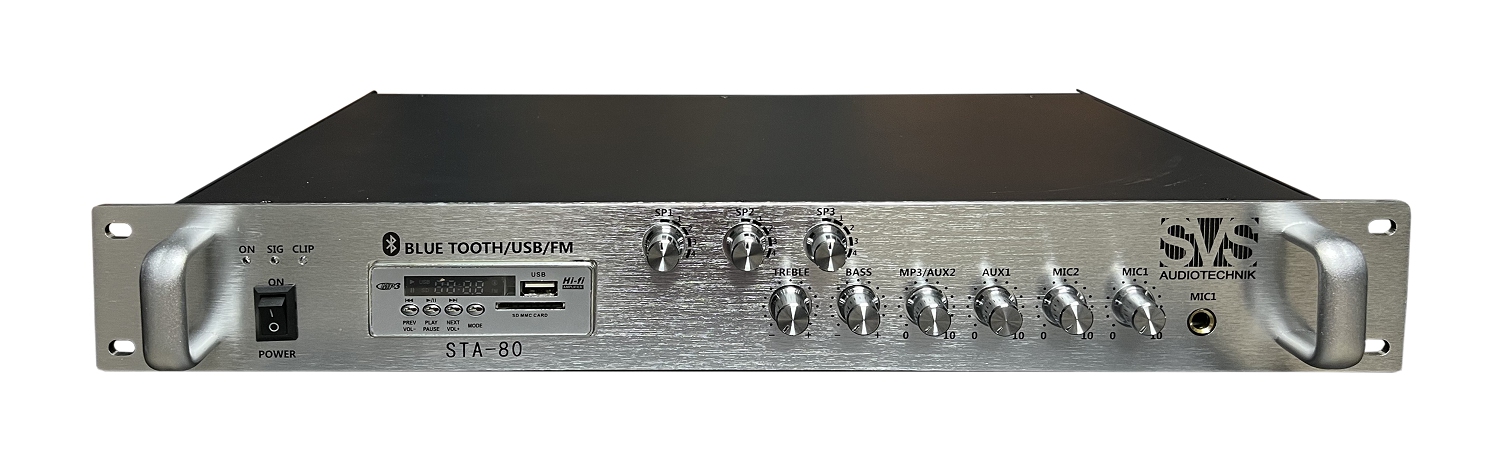 SVS Audiotechnik STA-80 Микшер-усилитель для систем Public Address в Вологде