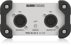 Klark Teknik DI 22P пассивный стерео директ-бокс в Вологде