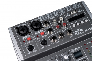 SVS Audiotechnik mixers AM-4 DSP Аналоговый микшерный пульт, 4-канала в Вологде